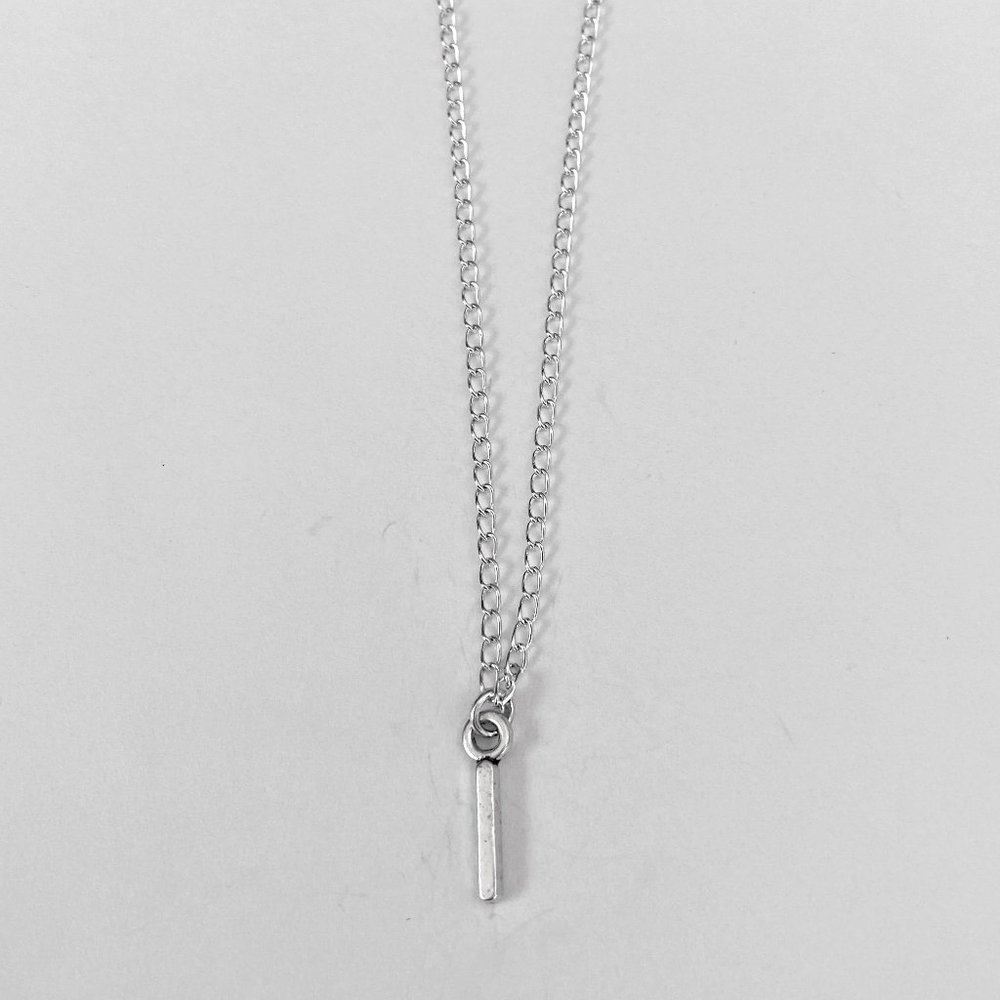 3 for $49 New Silver "I" Initial Necklace